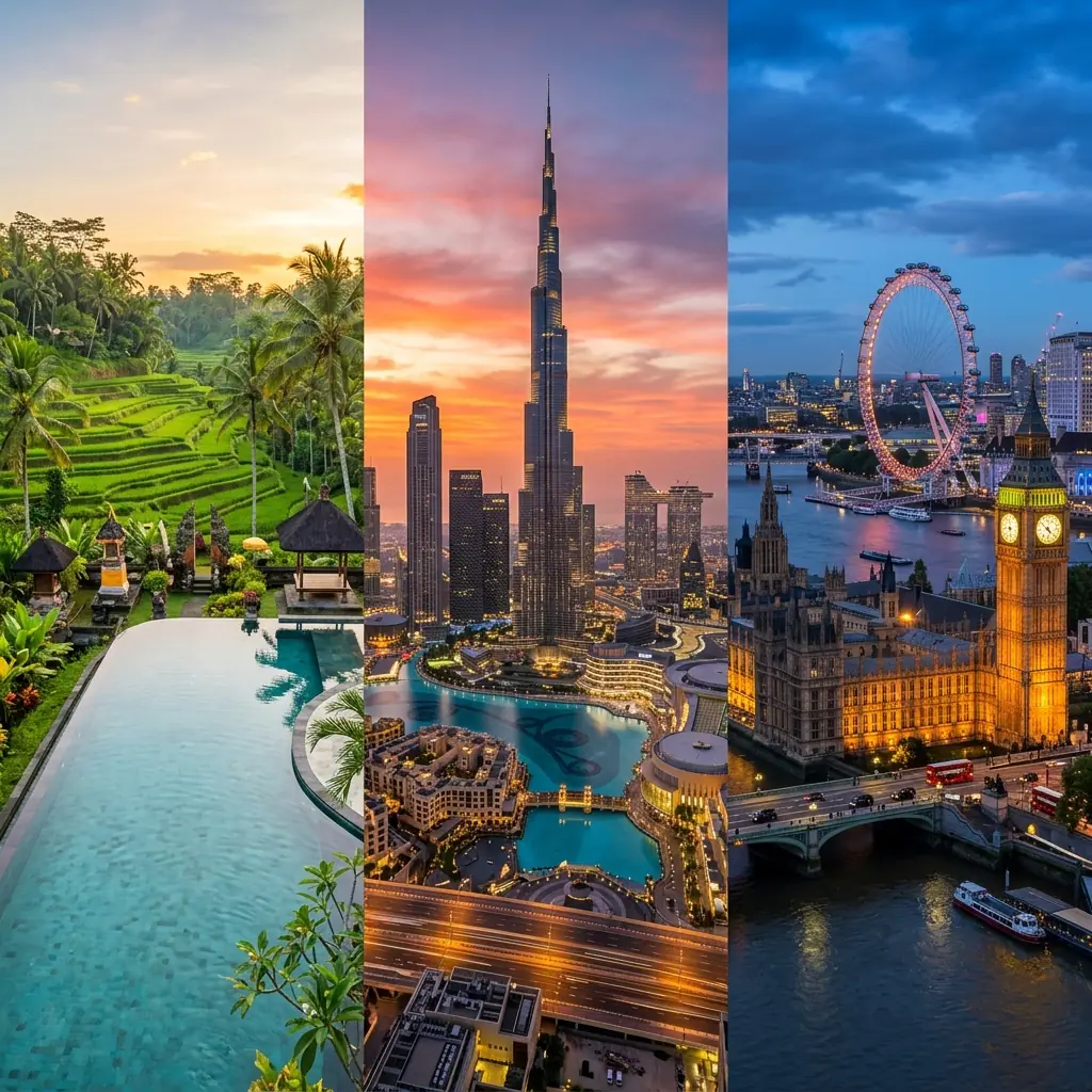 Bali Dubai London Luxury Escape Blend